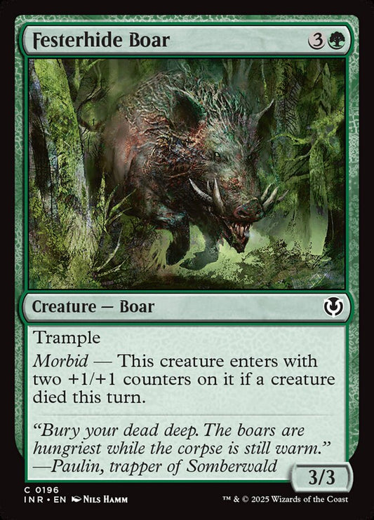 Festerhide Boar Foil