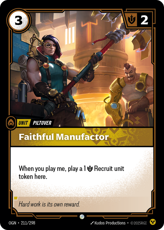 Faithful Manufactor
