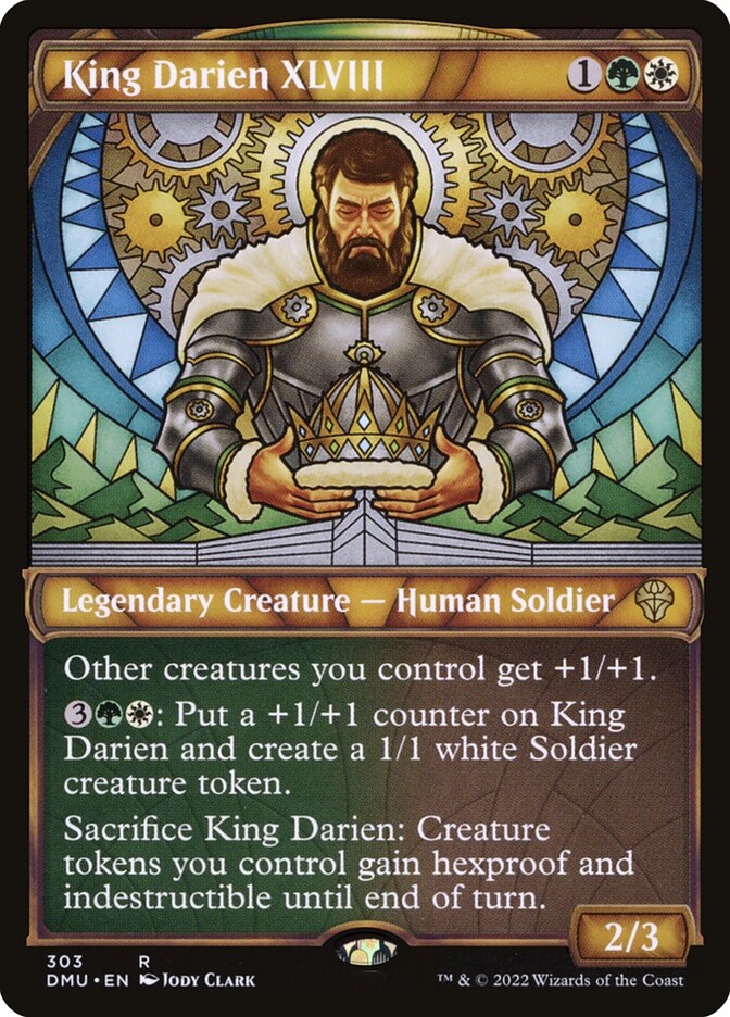 King Darien XLVIII Showcase Foil