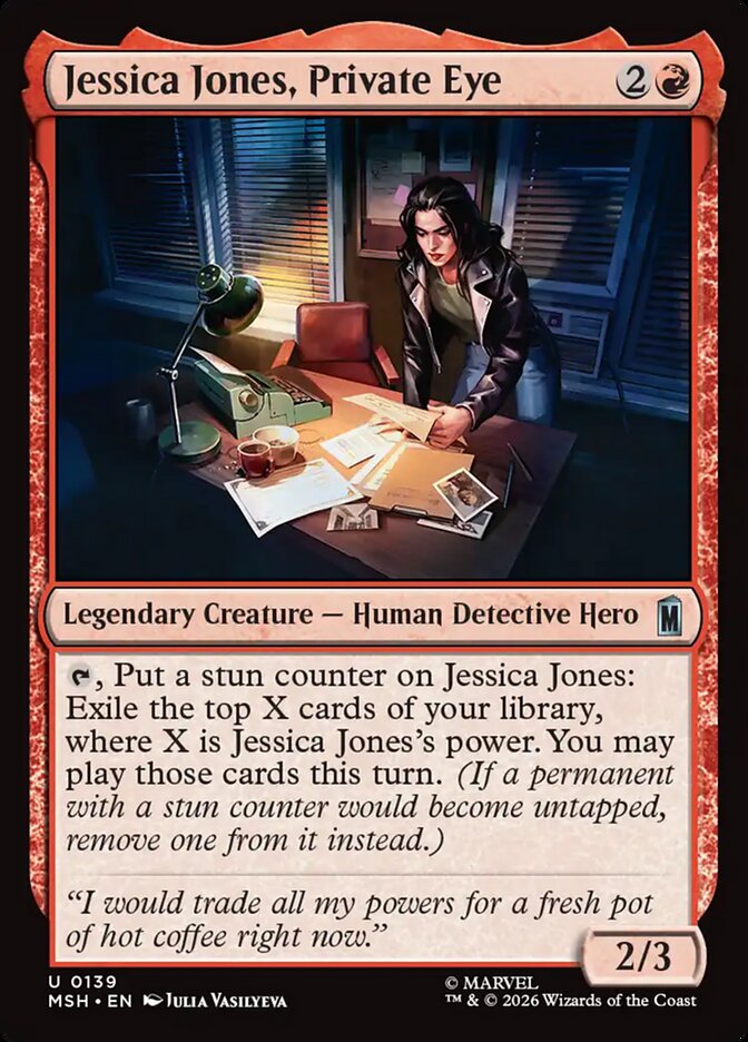 Jessica Jones, Private Eye Foil