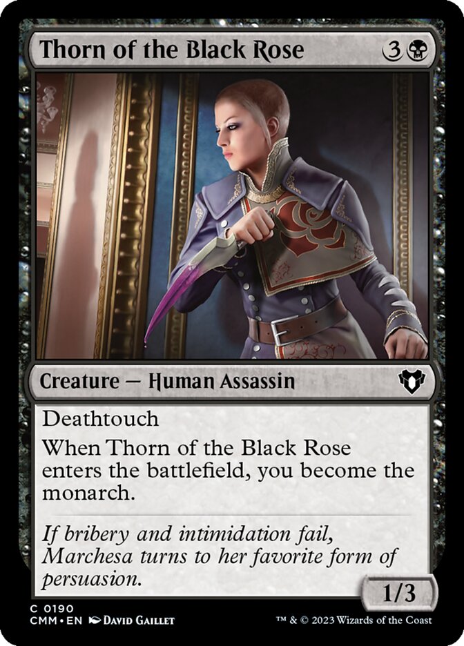 Thorn of the Black Rose Foil