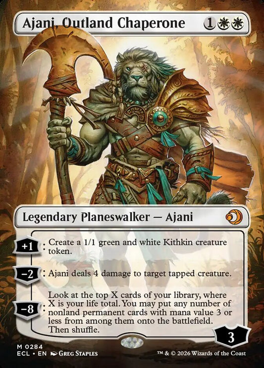 Ajani, Outland Chaperone Borderless