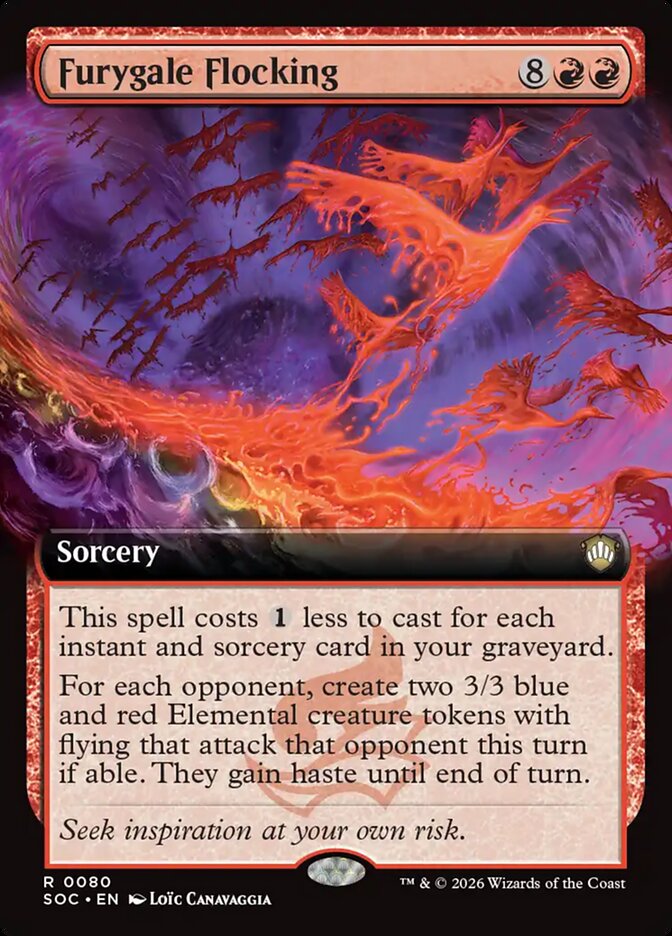 Furygale Flocking Extended Art