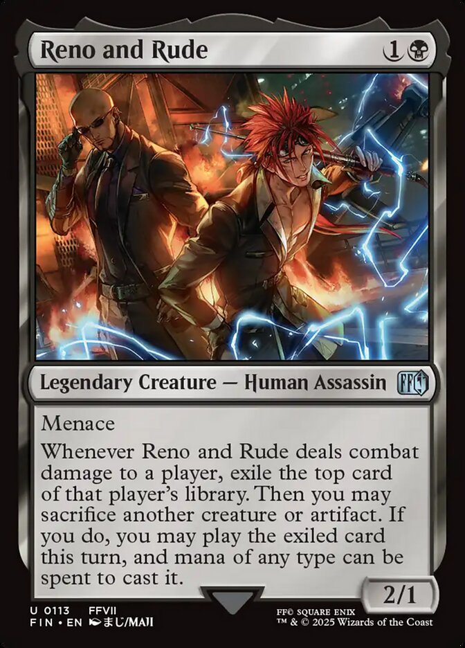 Reno and Rude Foil