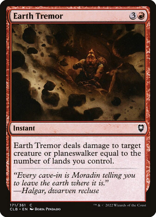 Earth Tremor Foil