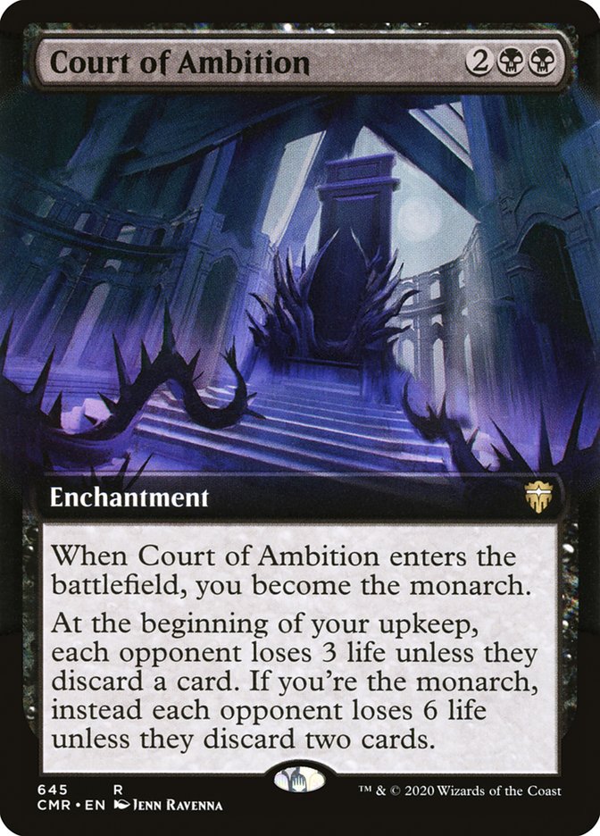 Court of Ambition Extended Art