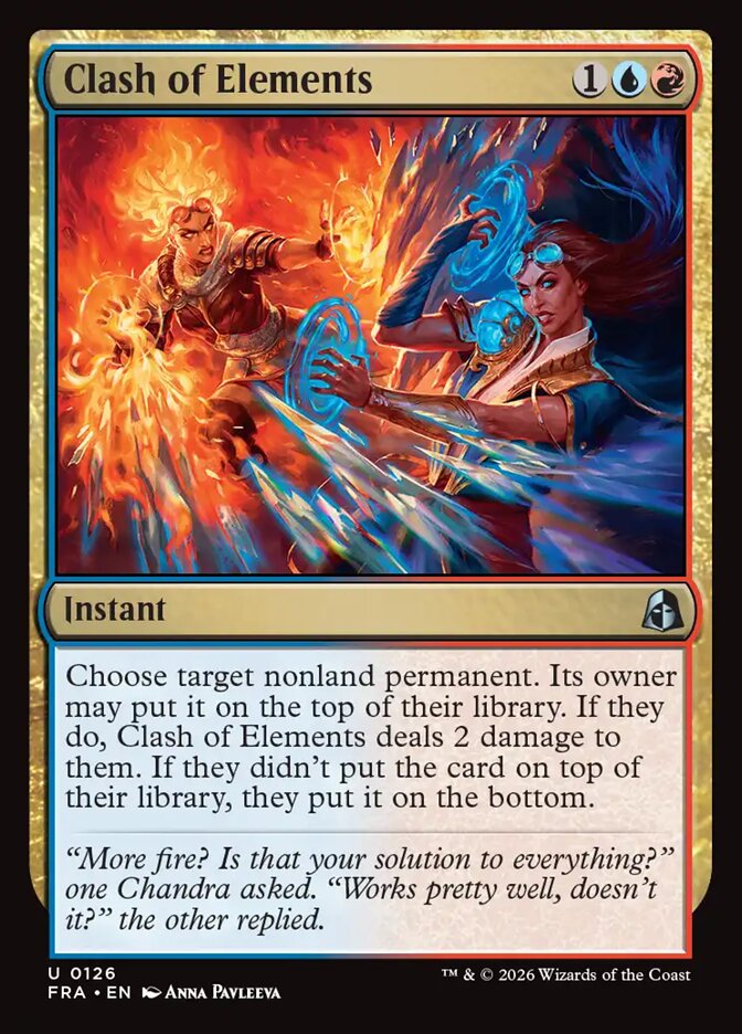 Clash of Elements Foil