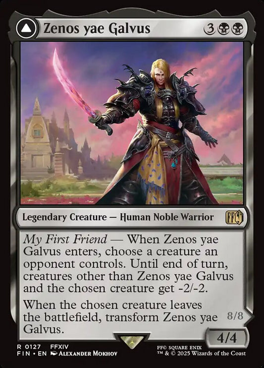 Zenos yae Galvus // Shinryu, Transcendent Rival Foil