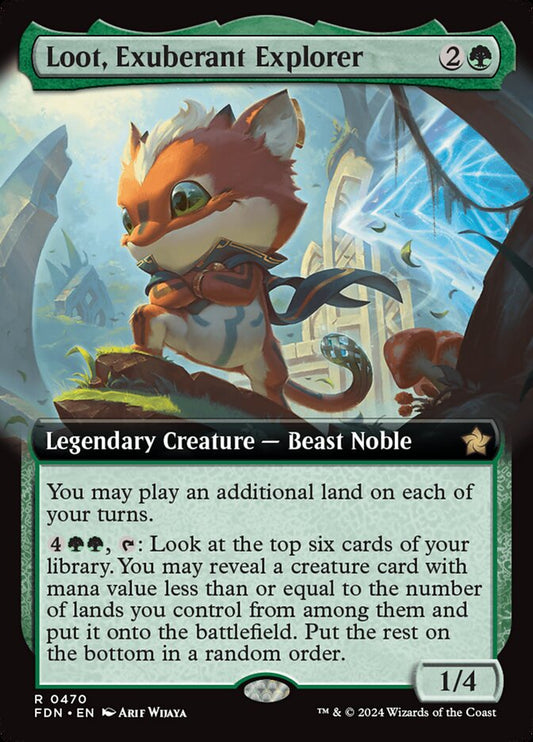 Loot, Exuberant Explorer Extended Art