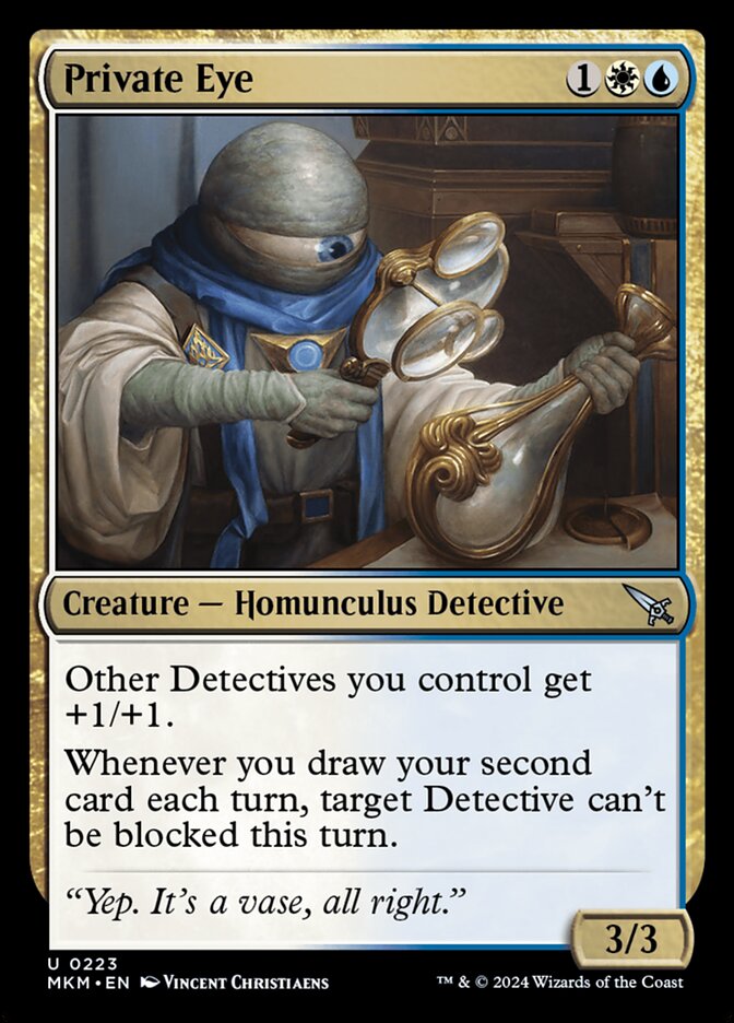 Private Eye Foil
