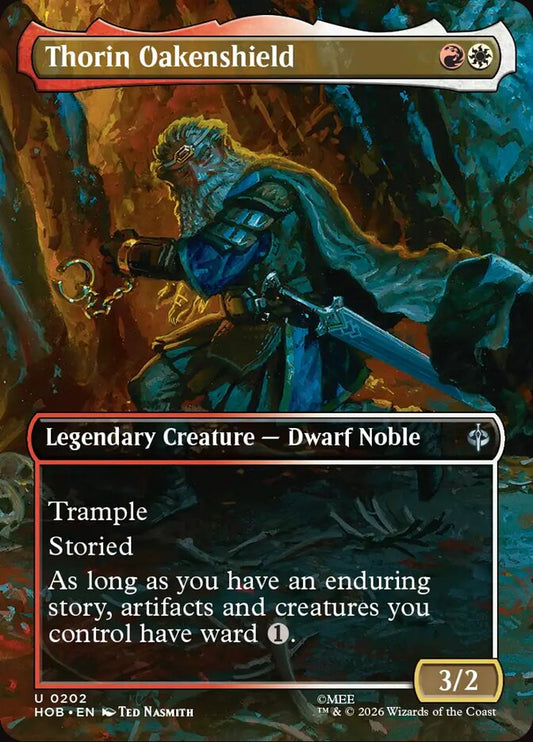 Thorin Oakenshield Borderless Scene Foil