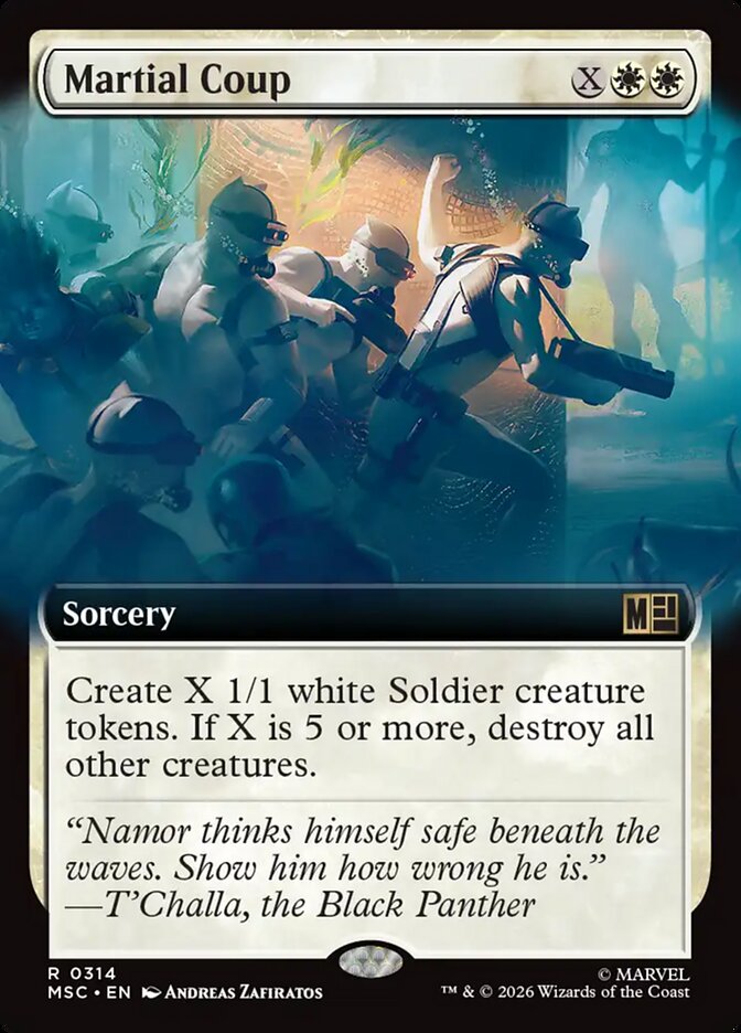Martial Coup Extended Art