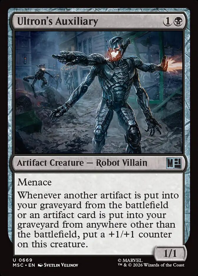 Ultron's Auxiliary Foil