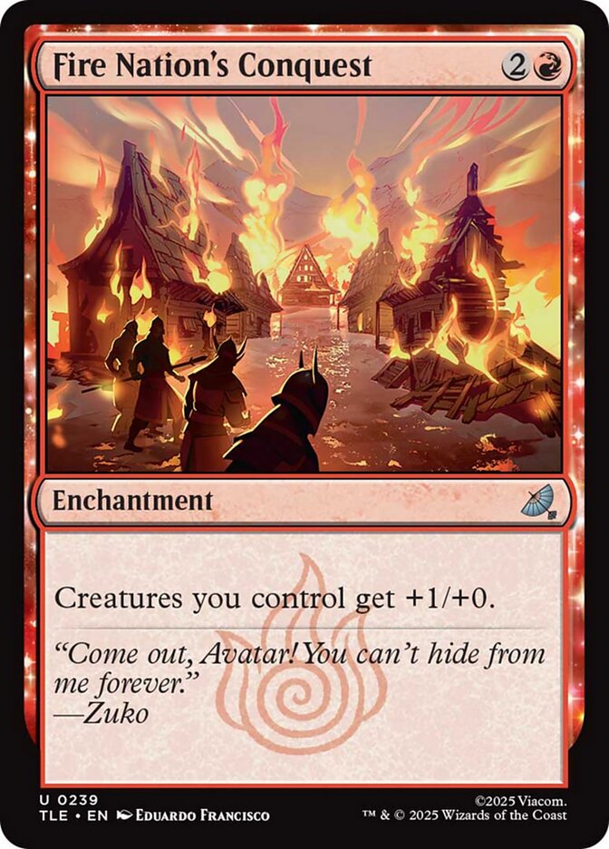 Fire Nation's Conquest Foil