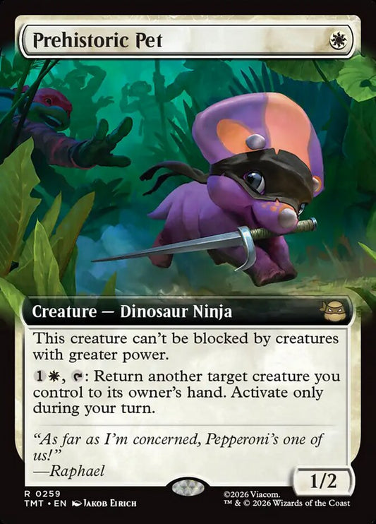 Prehistoric Pet Extended Art Foil