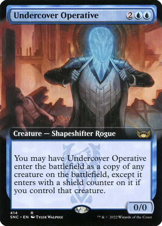 Undercover Operative Extended Art Foil