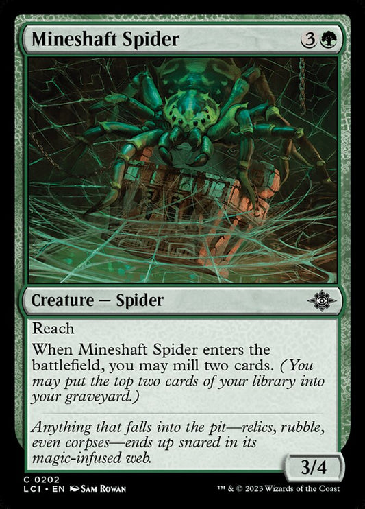 Mineshaft Spider Foil