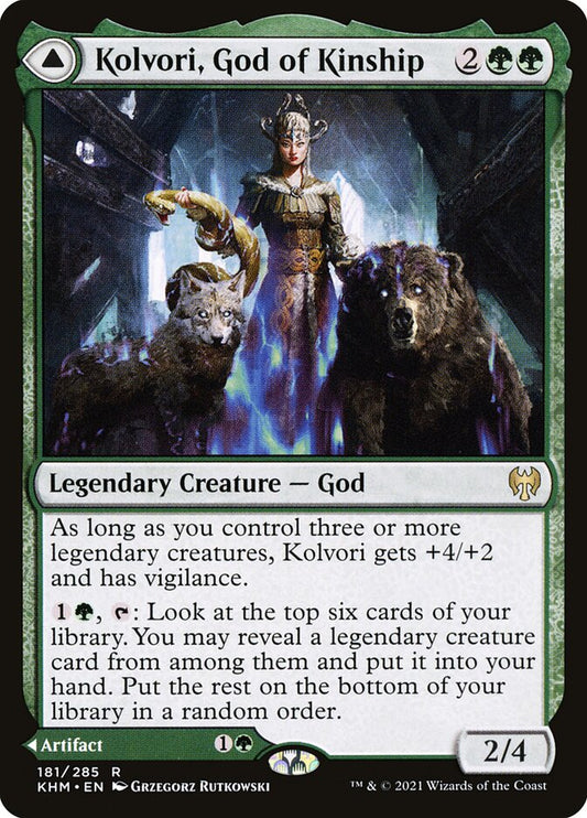 Kolvori, God of Kinship // The Ringhart Crest Foil