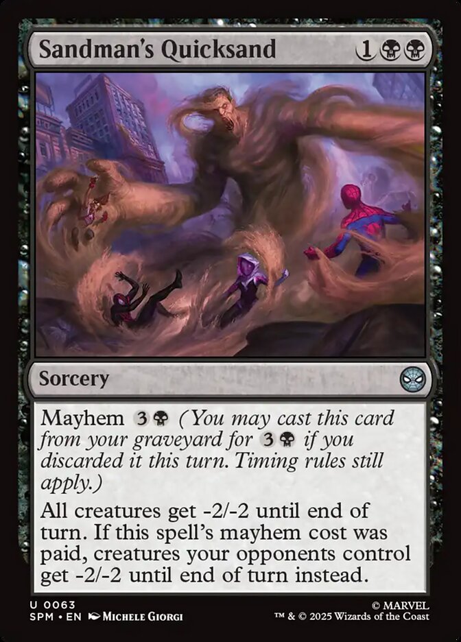 Sandman's Quicksand Foil