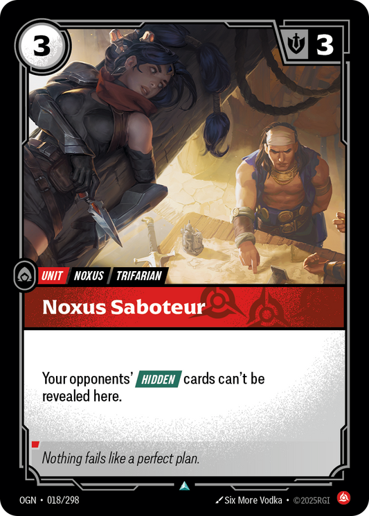 Noxus Saboteur Foil