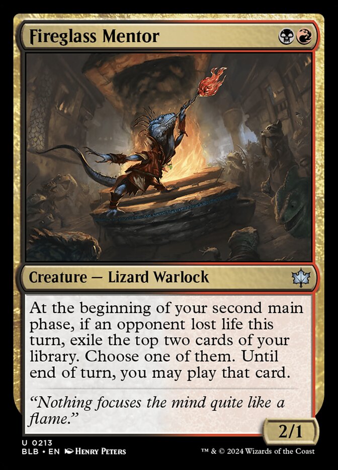 Fireglass Mentor Foil