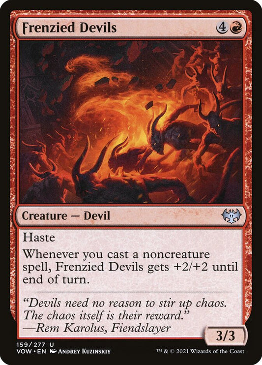 Frenzied Devils Foil