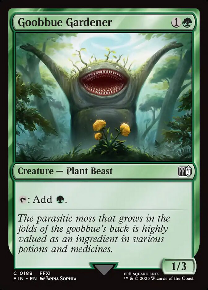 Goobbue Gardener Foil