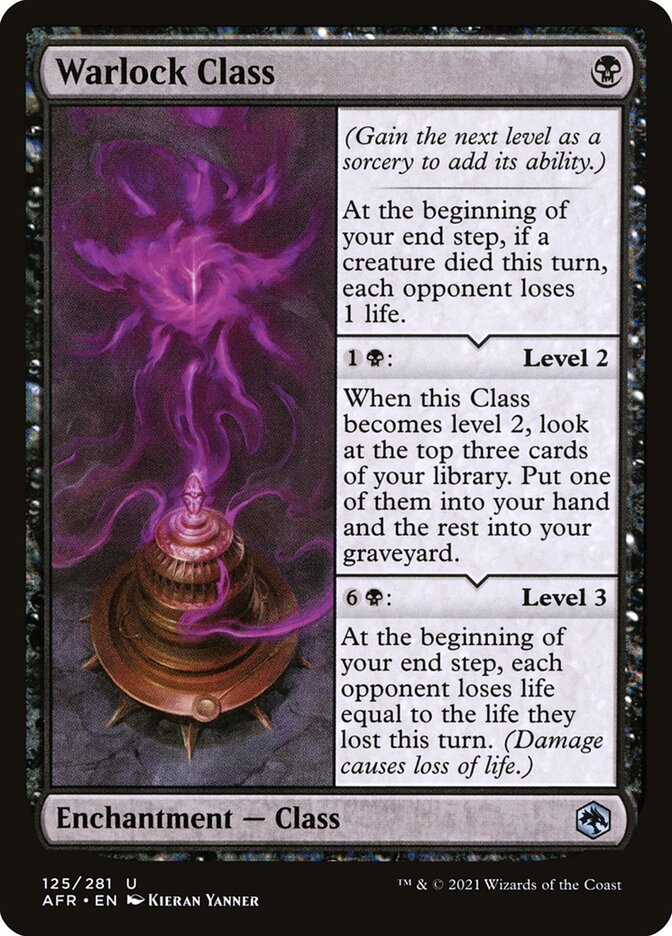 Warlock Class Foil