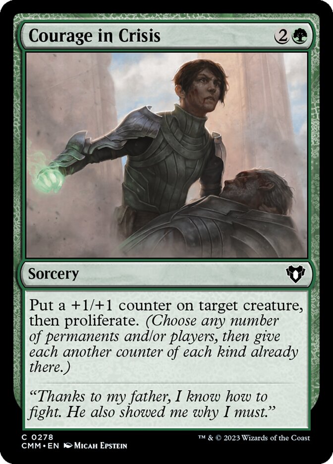 Courage in Crisis Foil