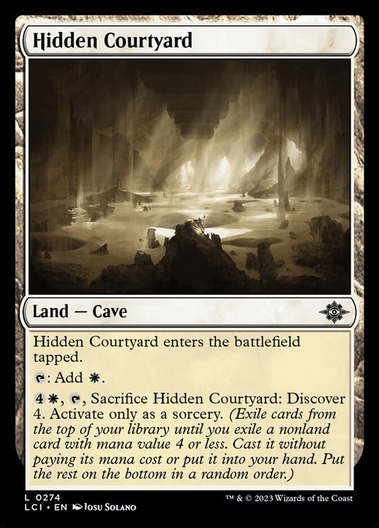 Hidden Courtyard Foil