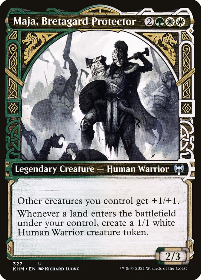 Maja, Bretagard Protector Showcase Foil