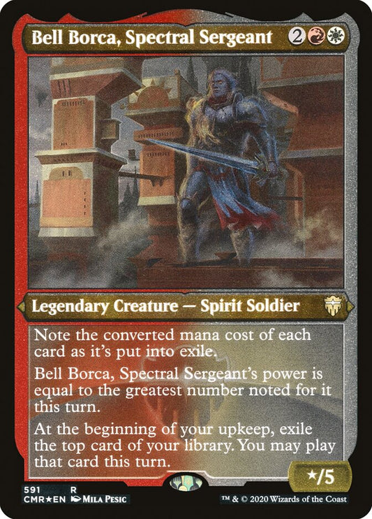Bell Borca, Spectral Sergeant Etched Foil