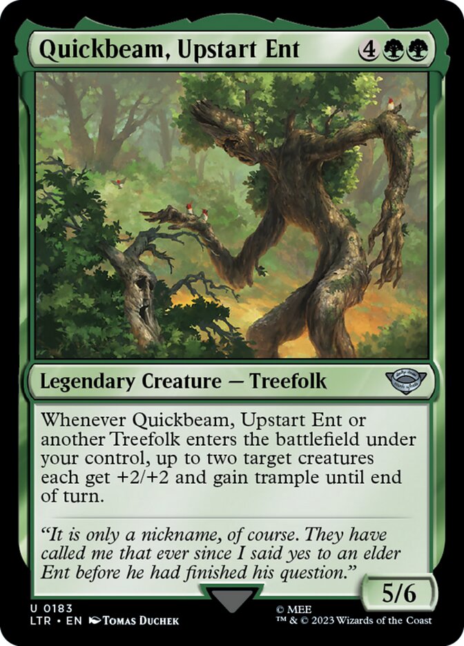 Quickbeam, Upstart Ent Foil