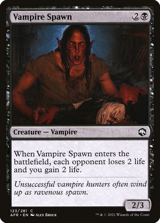 Vampire Spawn Foil