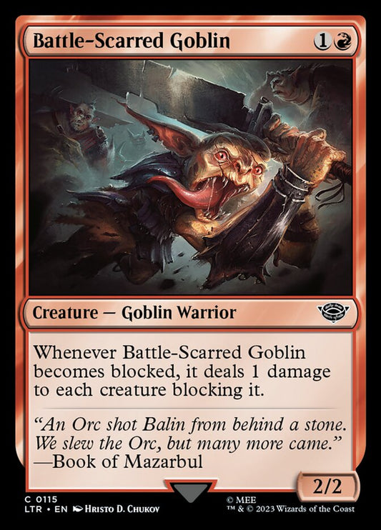 Battle-Scarred Goblin Foil