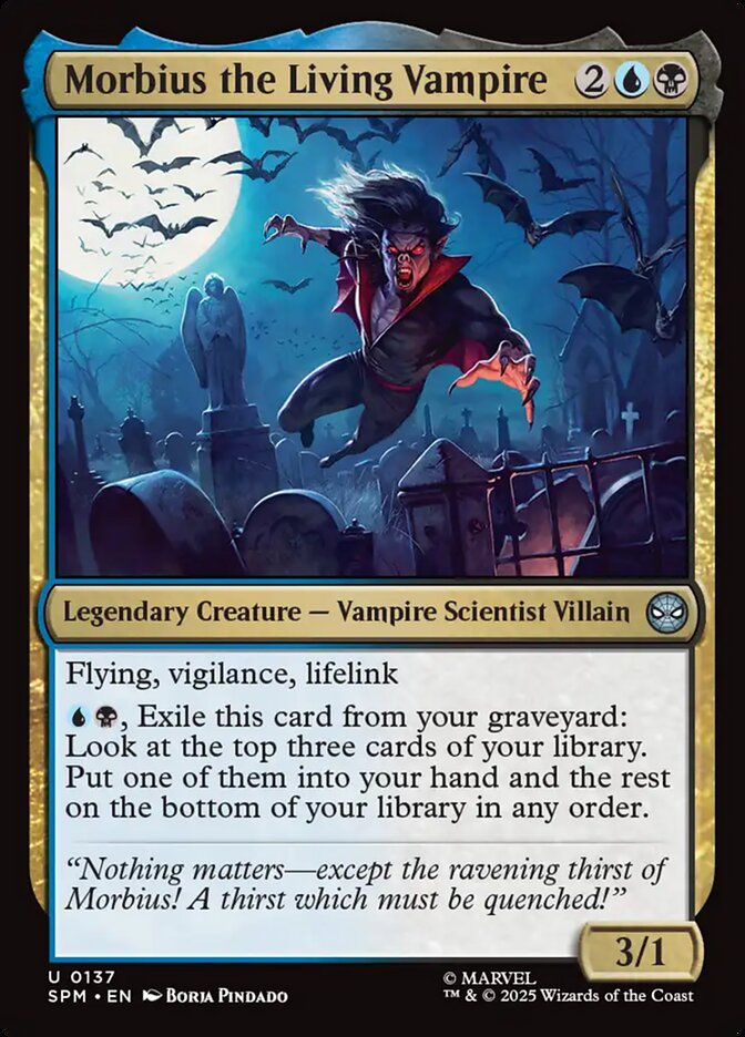 Morbius the Living Vampire Foil