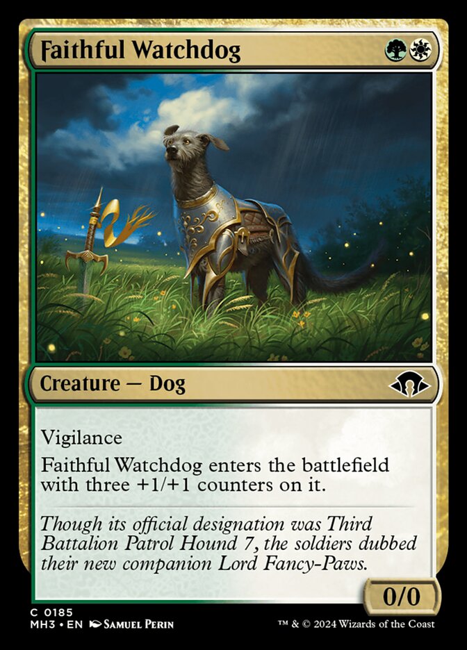 Faithful Watchdog Foil