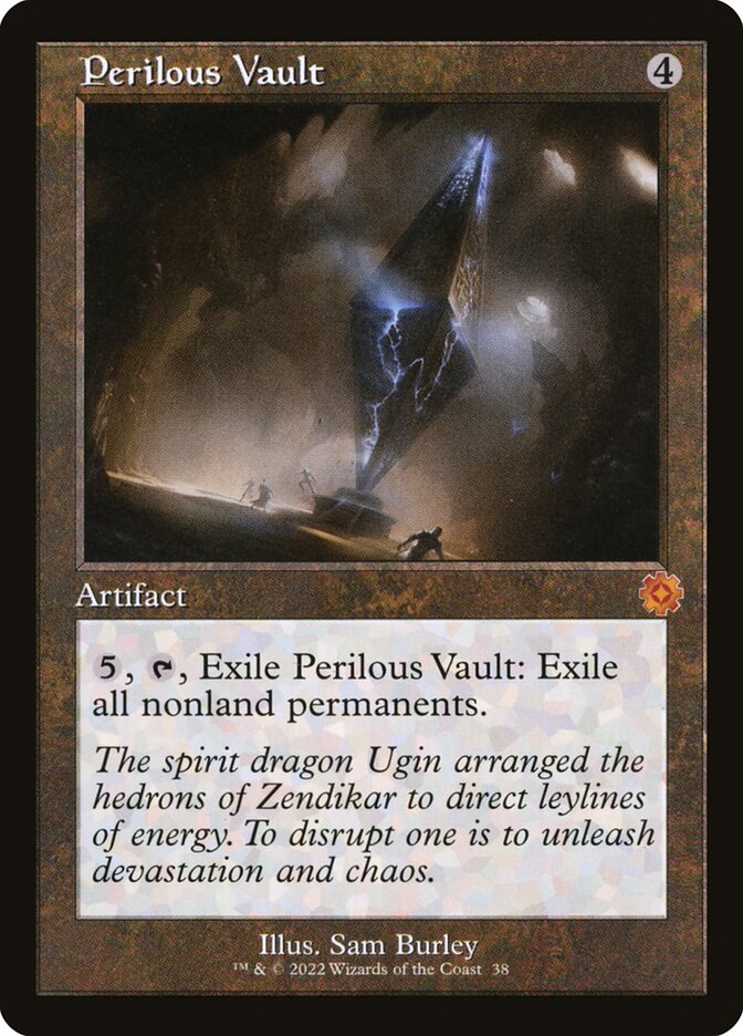 Perilous Vault Retro Frame