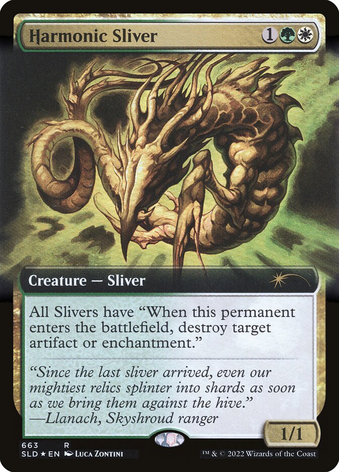 Harmonic Sliver Secret Lair Foil