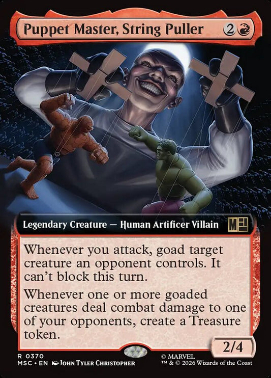 Puppet Master, String Puller Extended Art