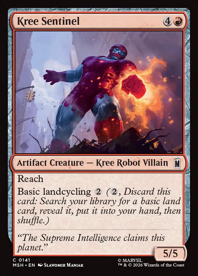 Kree Sentinel Foil