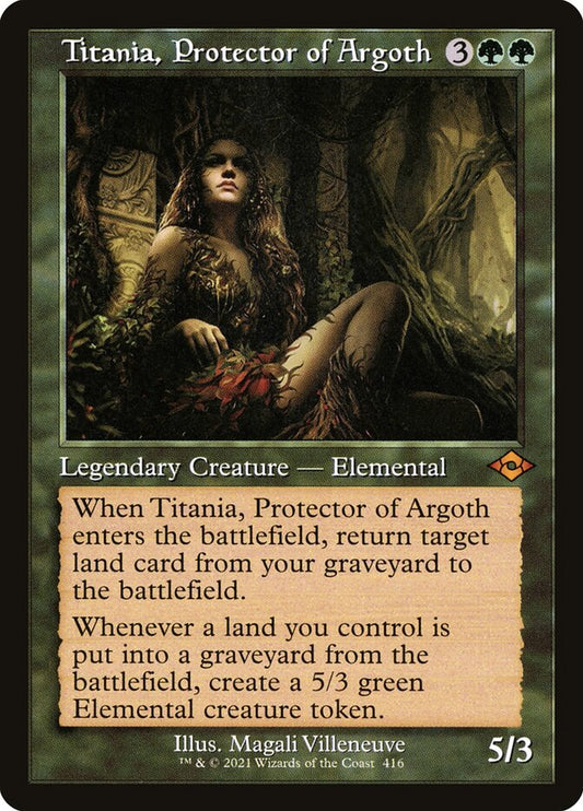 Titania, Protector of Argoth Old Frame Foil
