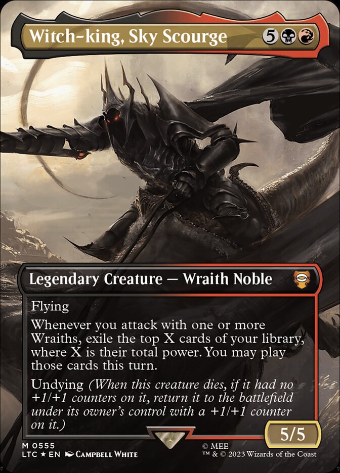 Witch-king, Sky Scourge Borderless Surge Foil