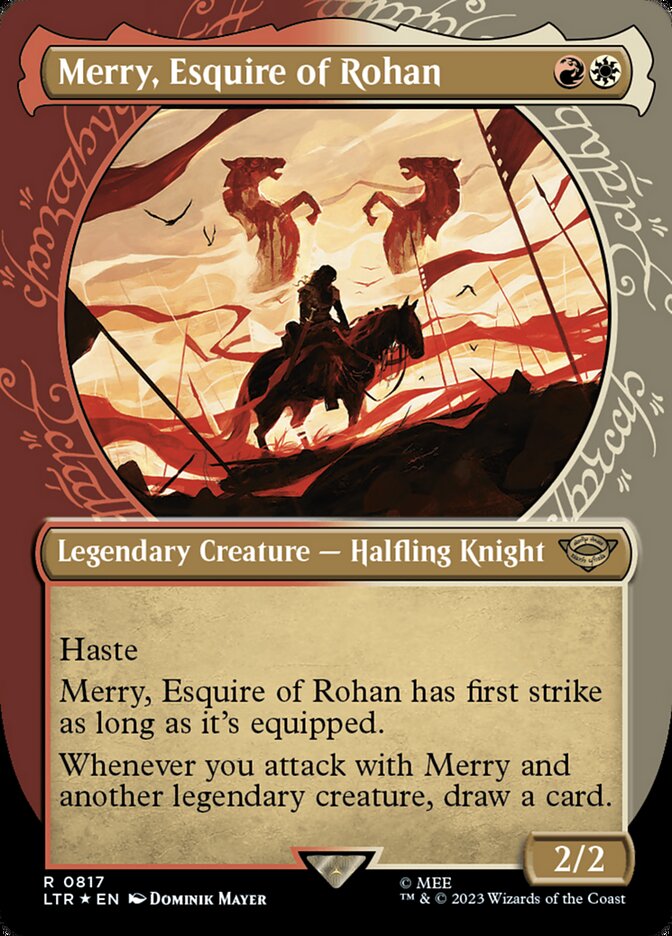 Merry, Esquire of Rohan Showcase Foil