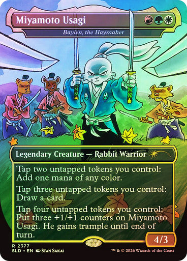 Baylen, the Haymaker Secret Lair Foil