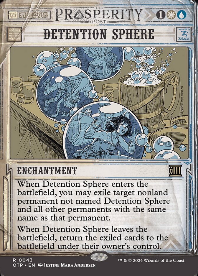 Detention Sphere Foil