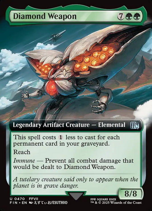 Diamond Weapon Extended Art