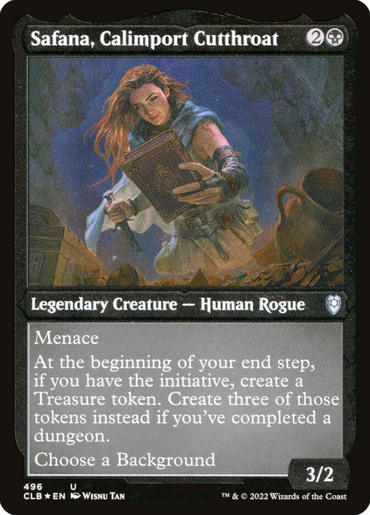 Safana, Calimport Cutthroat Etched Foil