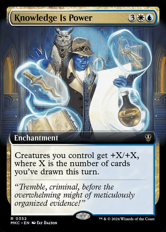 Knowledge Is Power Extended Art