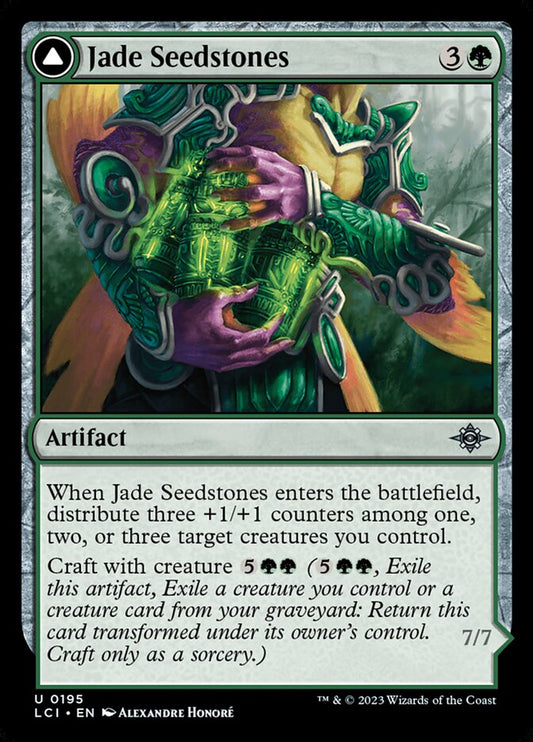 Jade Seedstones // Jadeheart Attendant Foil